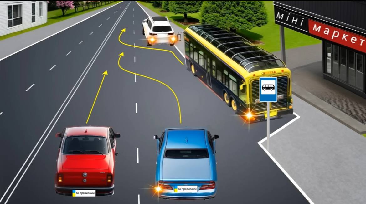 Кто кому должен уступить дорогу: интересная задача по ПДД для водителей Кто кому должен уступить дорогу: интересная задача по ПДД для водителей
